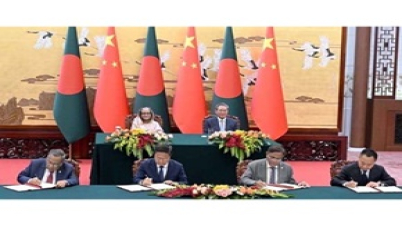 ঢাকা-বেইজিং ২১টি দলিল সই এবং দ্বিপাক্ষিক সম্পর্ক উন্নত করতে ৭টি