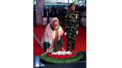 বিজয় দিবসে বঙ্গবন্ধুর প্রতি প্রধানমন্ত্রীর শ্রদ্ধা