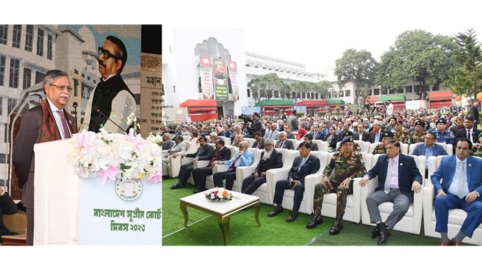 দ্রুত ন্যায় বিচার নিশ্চিতে সর্বাত্মক প্রচেষ্টা অব্যাহত রাখাতে হবে : রাষ্ট্রপতি